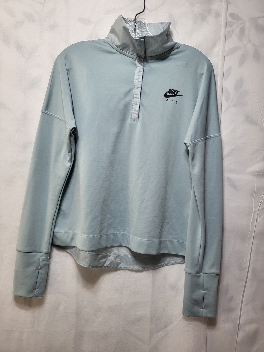 Nike Light Blue Half-Zip Pullover Sweatshirt - Picture 2 of 9